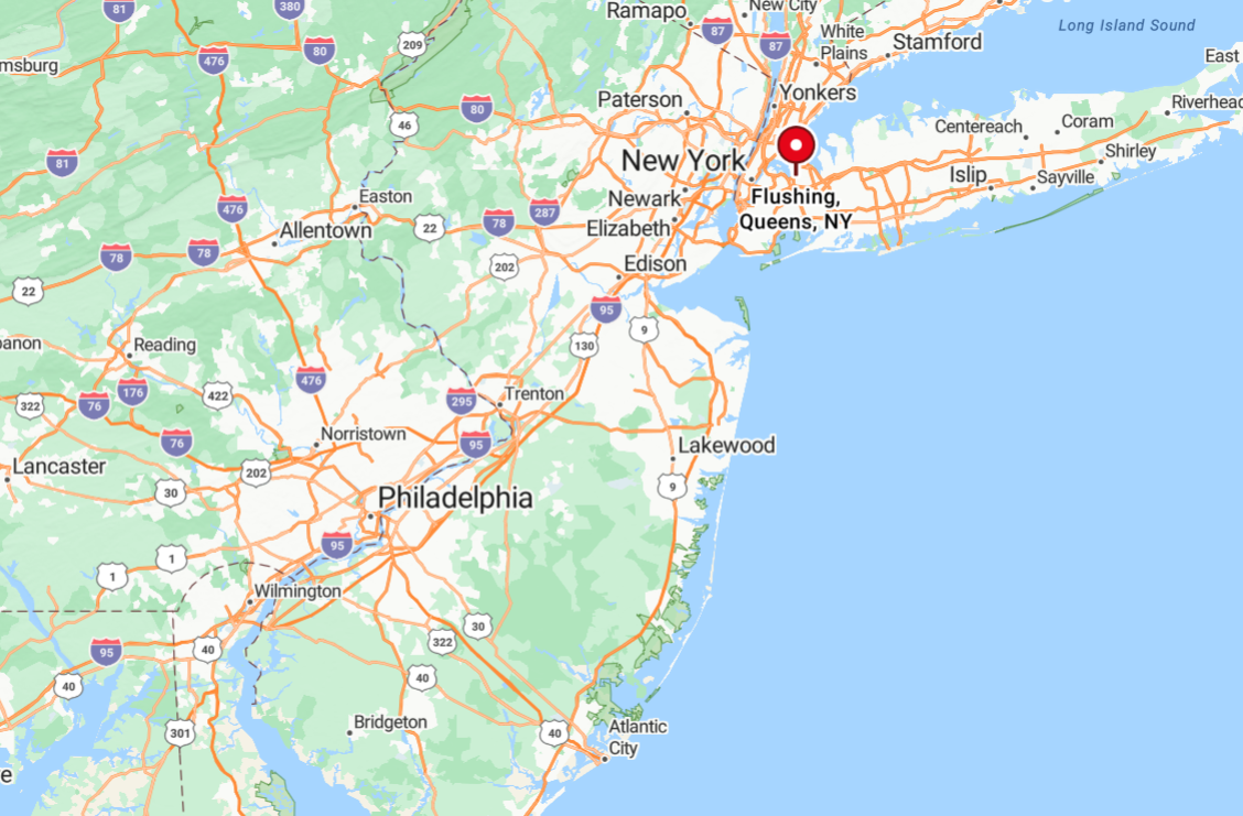 Flushing, NY To Newark, DE